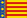 Bandera de la comunidad de Comunitat Valenciana