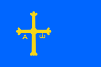 Bandera de la provincia de Asturias
