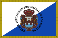 Bandera de la provincia de Pontevedra