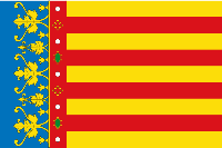 Bandera de la provincia de Valencia