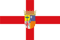 Bandera de la provincia de Zaragoza
